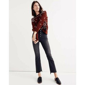 Madewell Cali Demi-Boot Jeans: Asymmetrical Hem Edition31"